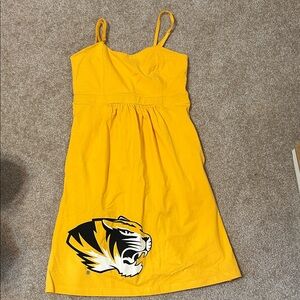 Yellow Dress with Tiger Logo